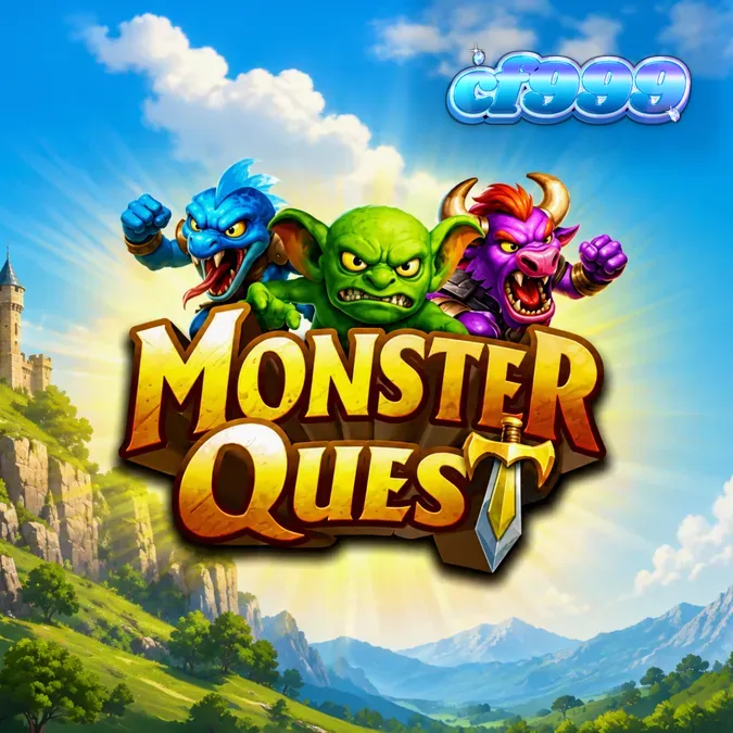 Cavaleiro medieval enfrentando monstros no slot Monster Quest
